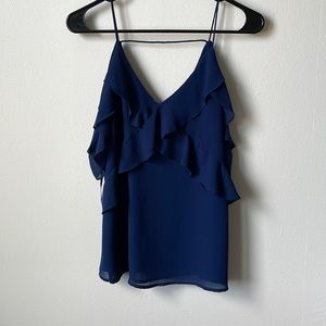 Ruffle Tank Blouse